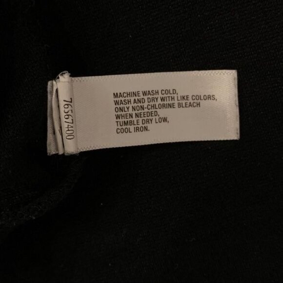 GAP - Black Zipper Dress with Front Pockets - Picture 4 of 4